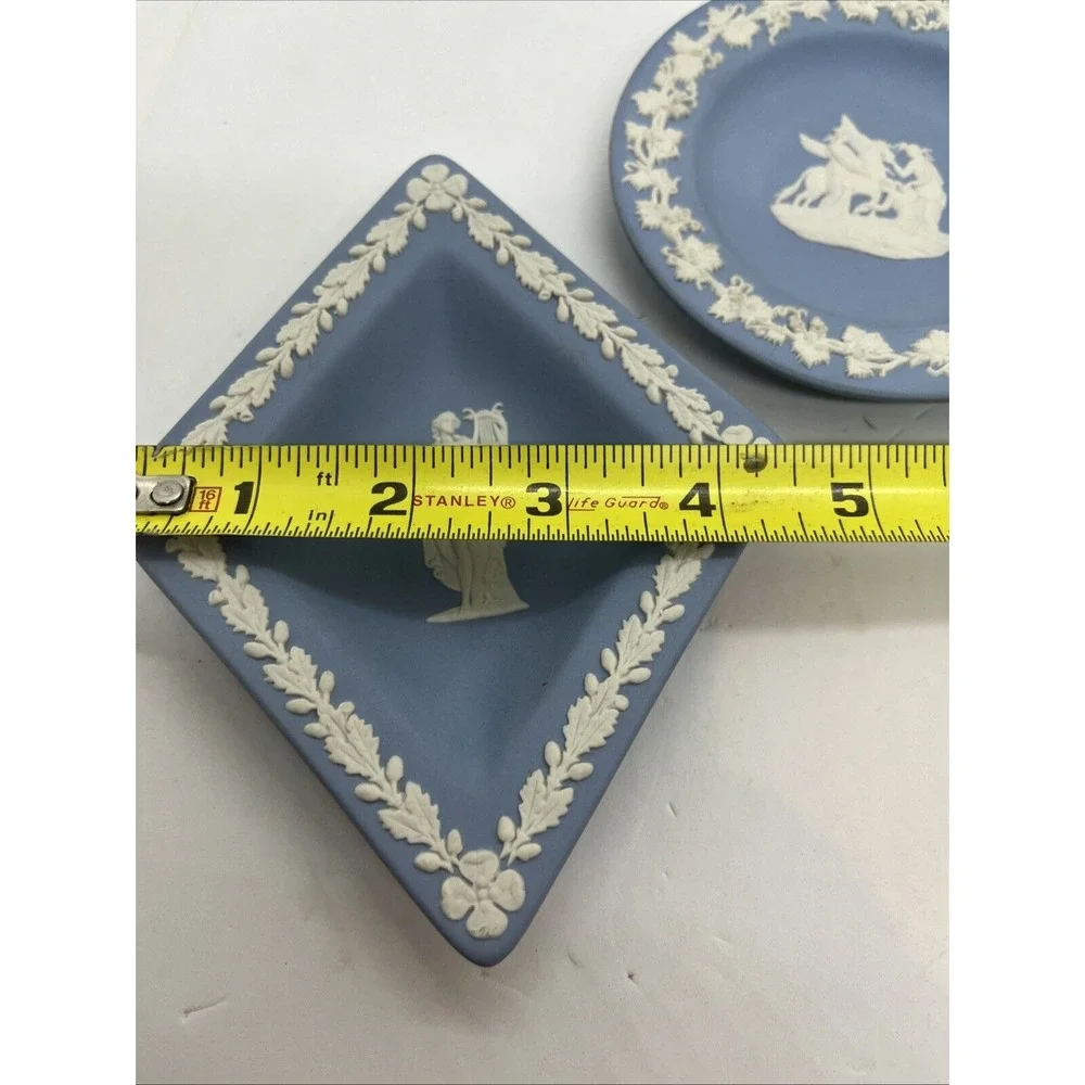 Two‎ Wedgwood Small Plates Signed By John H. Wedgwood March 27, 1989